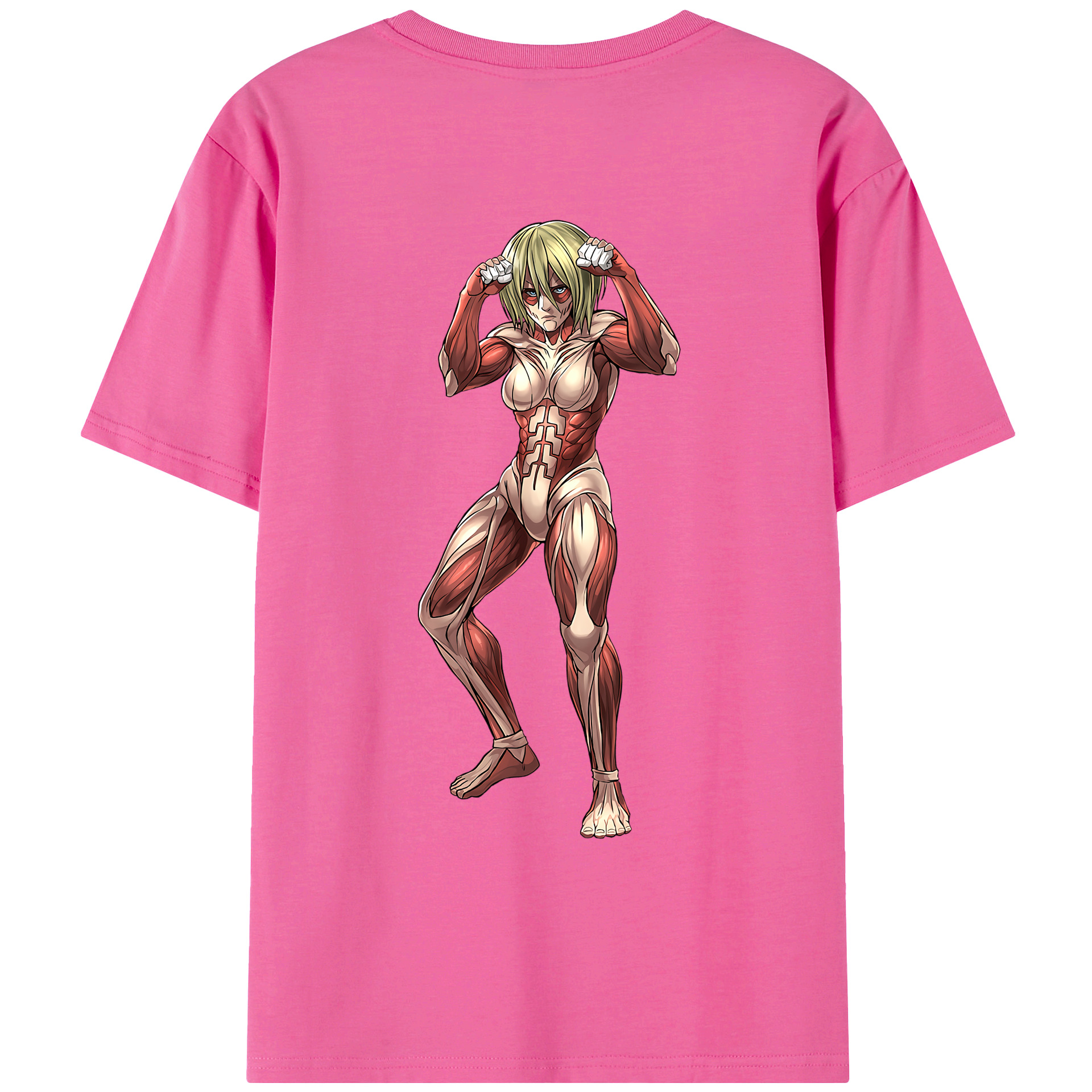 （画像用） 進撃の巨人 Attack on Titan レディース半袖Tシャツ(バックプリント)